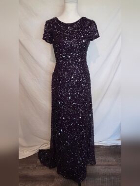 *NWOT* Adrianna Papell Plum Evening Dress